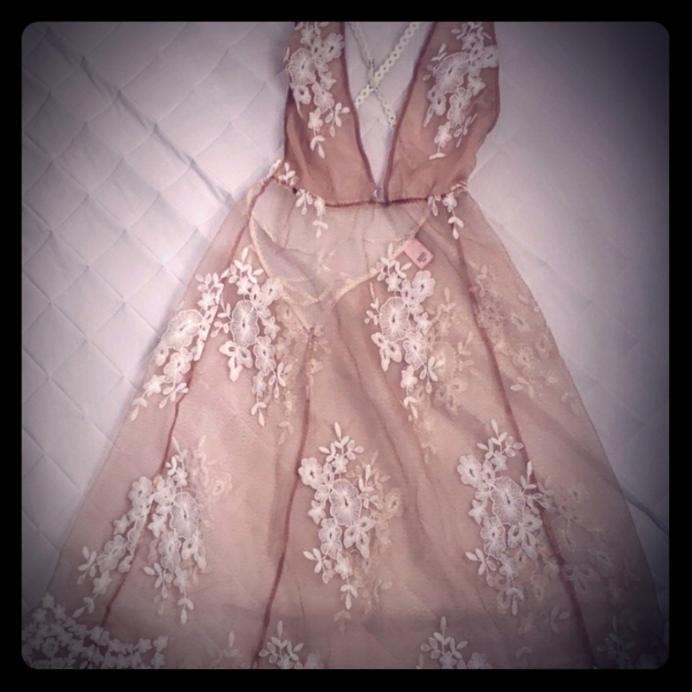 Victoria Secret lace lingerie night gown